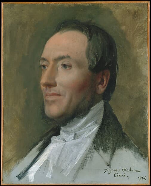 Jean-Auguste-Dominique Ingres. Edmond Cavé (1794–1852)