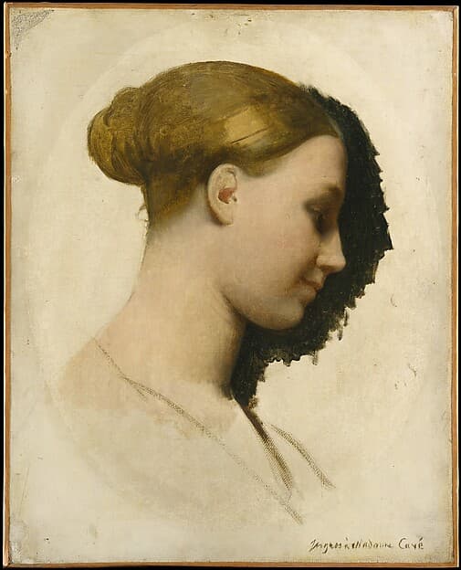 Jean-Auguste-Dominique Ingres. Madame Edmond Cavé (Marie-Élisabeth Blavot, born 1810)