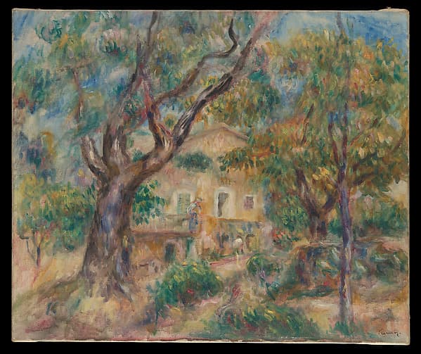 Pierre-Auguste Renoir. The Farm at Les Collettes, Cagnes