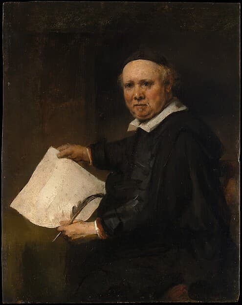 Rembrandt. Lieven Willemsz van Coppenol (born about 1599, died 1671 or later)