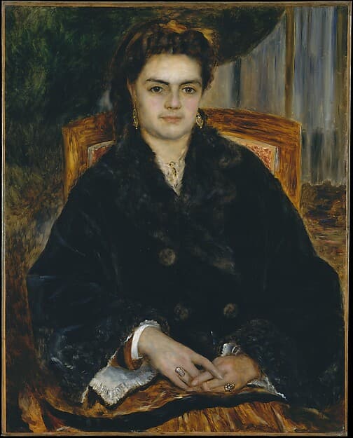 Pierre-Auguste Renoir. Madame Édouard Bernier (Marie-Octavie-Stéphanie Laurens, 1838–1920)