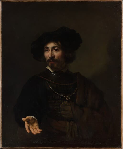 Rembrandt. Man with a Steel Gorget