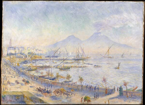 Pierre-Auguste Renoir. The Bay of Naples