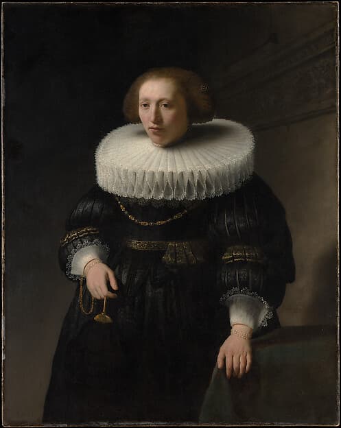 Rembrandt. Portrait of a Woman, probably a Member of the Van Beresteyn Family