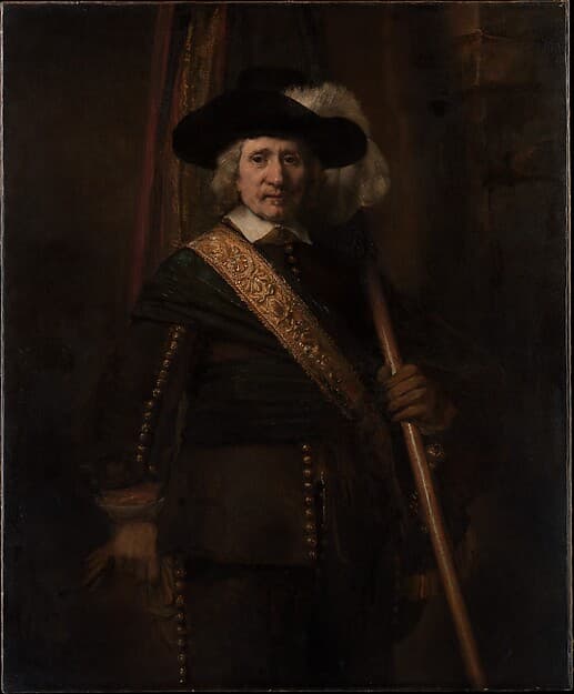 Rembrandt. The Standard Bearer (Floris Soop, 1604–1657)