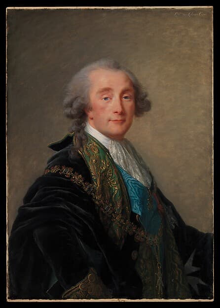 Élisabeth Vigée Le Brun. Alexandre Charles Emmanuel de Crussol-Florensac (1743–1815)