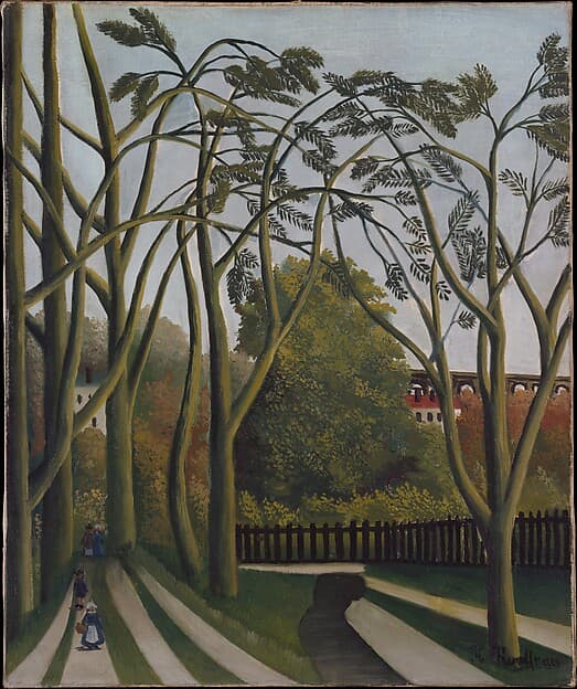 Henri Rousseau. The Banks of the Bièvre near Bicêtre