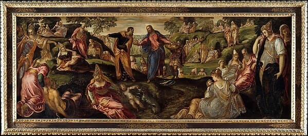 Tintoretto. The Miracle of the Loaves and Fishes