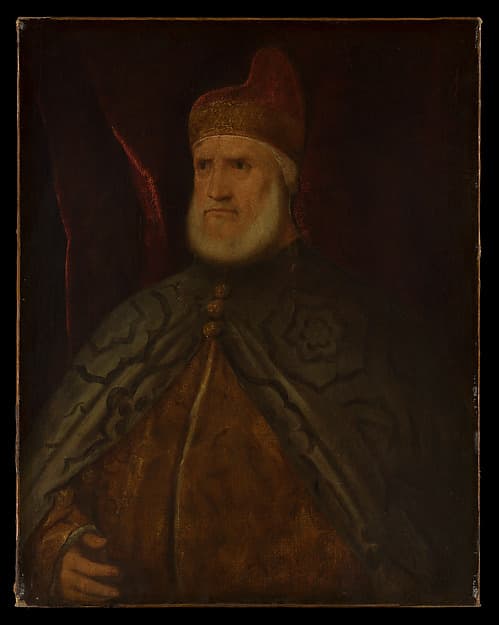 Titian. Doge Andrea Gritti (1455–1538)