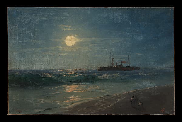 Ivan Aivazovsky. Ship by Moonlight