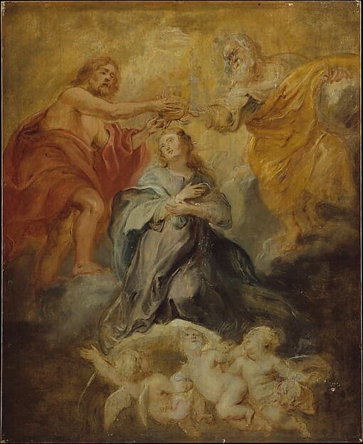 Peter Paul Rubens. The Coronation of the Virgin