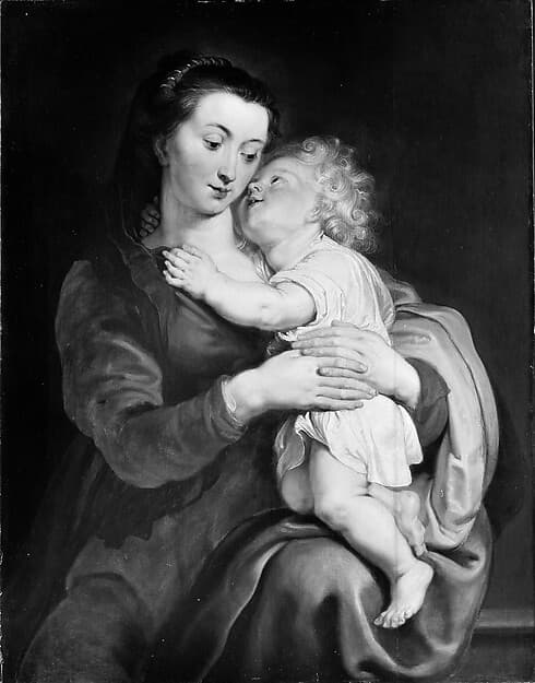 Peter Paul Rubens. Virgin and Child