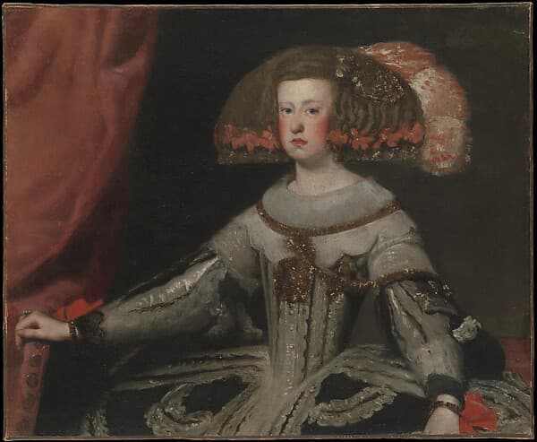 Diego Velázquez. Mariana of Austria (1634–1696), Queen of Spain