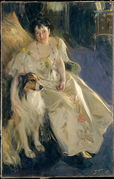 Anders Zorn. Mrs. Walter Rathbone Bacon (Virginia Purdy Barker, 1862–1919)