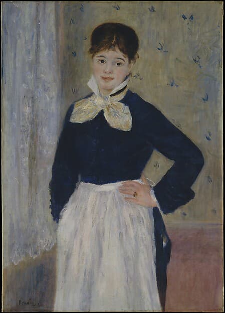Pierre-Auguste Renoir. Young Woman (La Servante)
