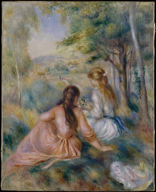Pierre-Auguste Renoir. In the Meadow