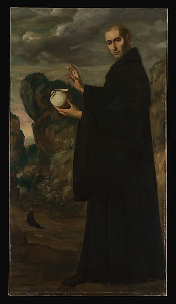 Francisco de Zurbarán. Saint Benedict