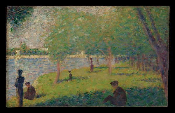 Georges Seurat. Study for "A Sunday on La Grande Jatte"