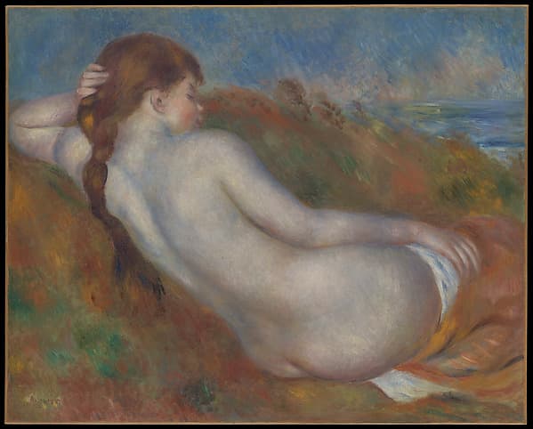 Pierre-Auguste Renoir. Reclining Nude