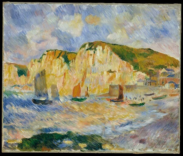 Pierre-Auguste Renoir. Sea and Cliffs