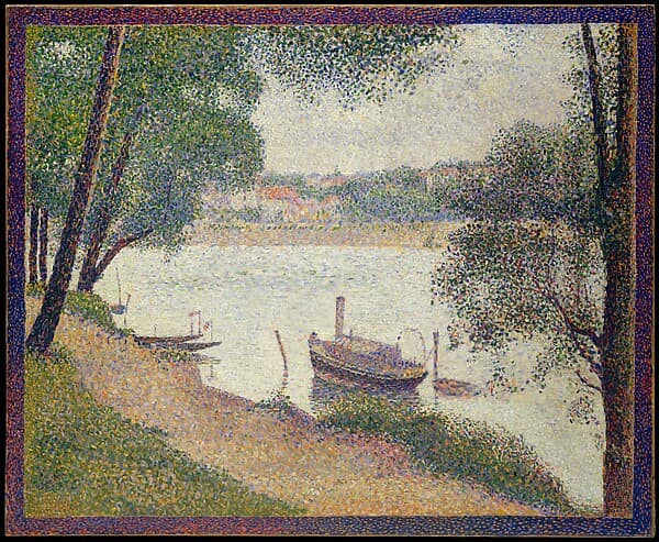 Georges Seurat. Gray Weather, Grande Jatte