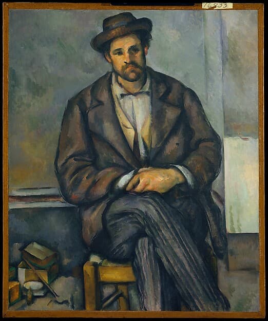 Paul Cézanne. Seated Peasant