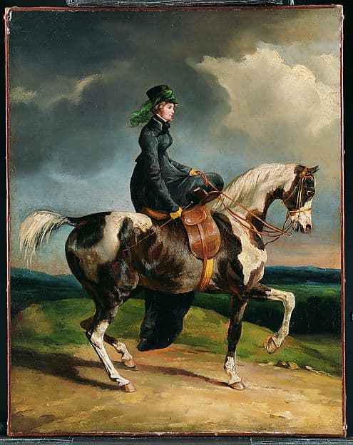 Théodore Géricault. Horsewoman