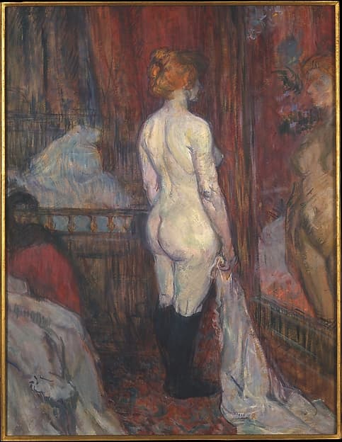 Henri de Toulouse-Lautrec. Woman before a Mirror