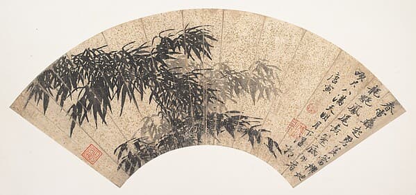Tang Yin. Bamboo in a spring thunderstorm