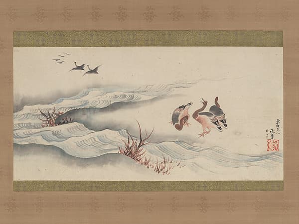 Hokusai. Untitled — Hanging scroll