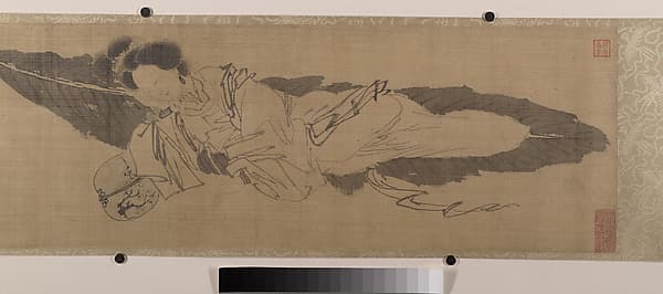 Tang Yin. Beauty Sleeping on a Banana Leaf