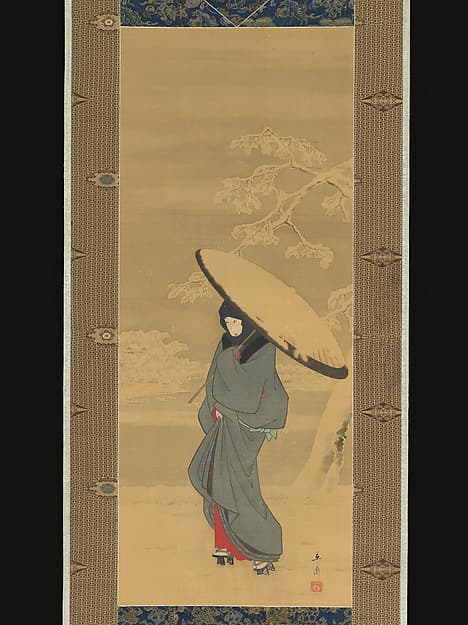 Hiroshige. Untitled — Hanging scroll