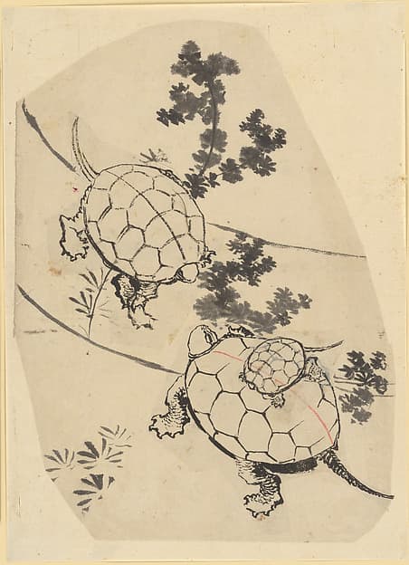 Hokusai. Untitled — Drawing