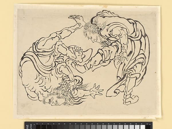 Hokusai. Untitled — Drawing