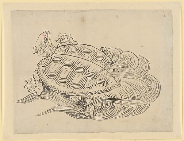 Hokusai. Untitled — Drawing