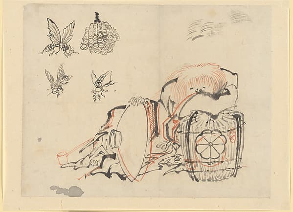 Hokusai. Untitled — Drawing