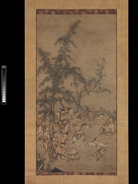 Sesson Shukei. Seven Sages of the Bamboo Grove