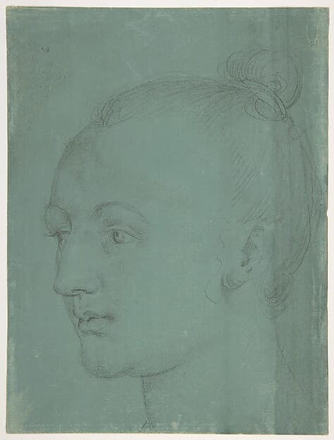 Albrecht Dürer. Head of a Young Woman