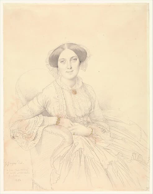 Jean-Auguste-Dominique Ingres. Madame Félix Gallois