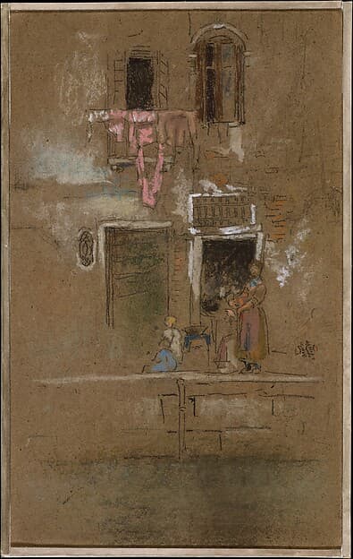 James McNeill Whistler. Note in Pink and Brown