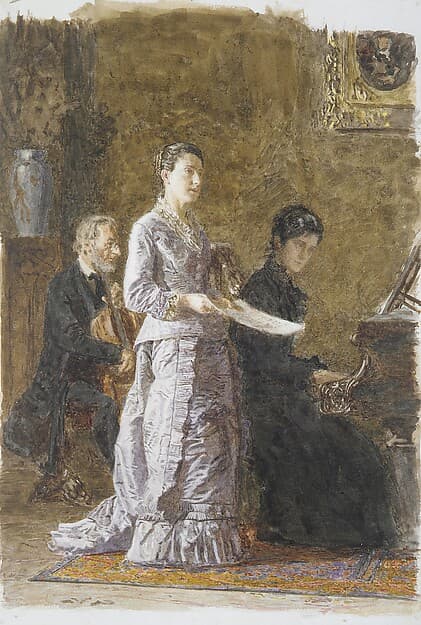 Thomas Eakins. The Pathetic Song