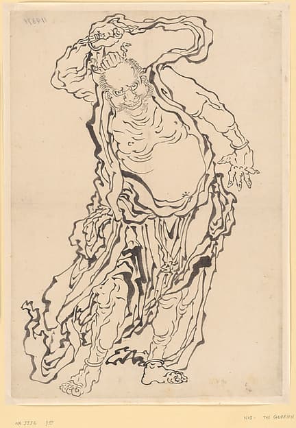 Hokusai. Untitled — Drawing