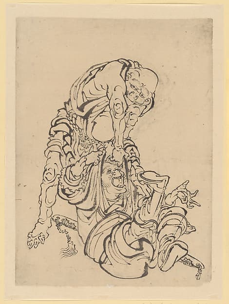 Hokusai. Untitled — Drawing