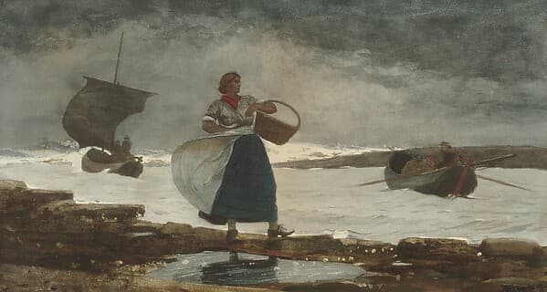 Winslow Homer. Inside the Bar