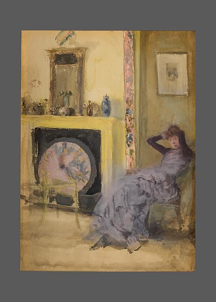 James McNeill Whistler. The Yellow Room