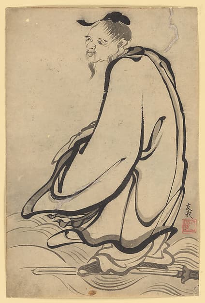 Hokusai. Untitled — Drawing