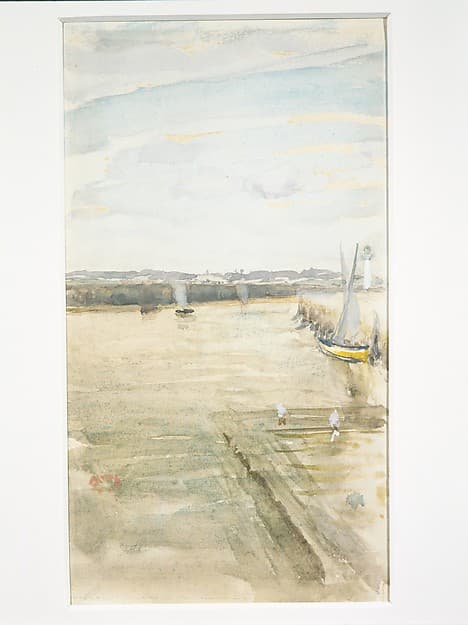 James McNeill Whistler. Scene on the Mersey