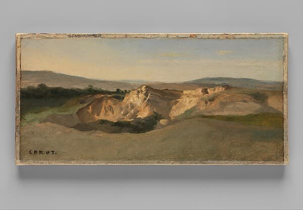 Jean-Baptiste-Camille Corot. Italian Landscape
