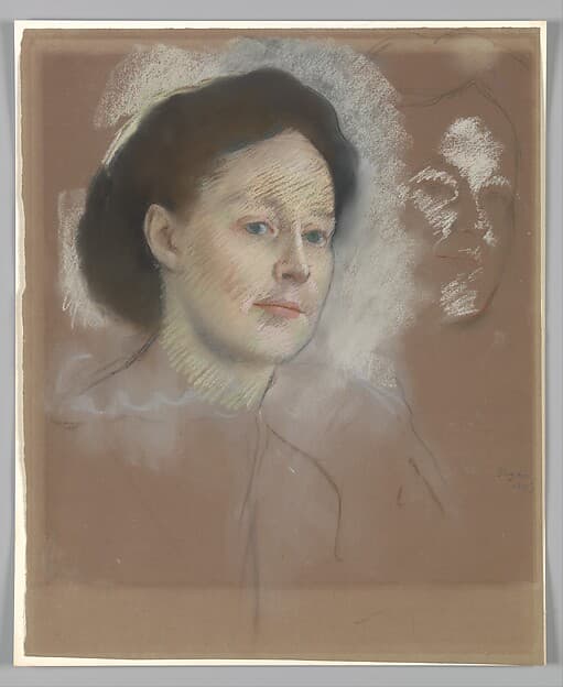 Edgar Degas. The Artist's Cousin, Probably Mrs. William Bell (Mathilde Musson, 1841–1878)