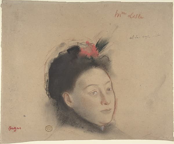 Edgar Degas. Madame Lisle